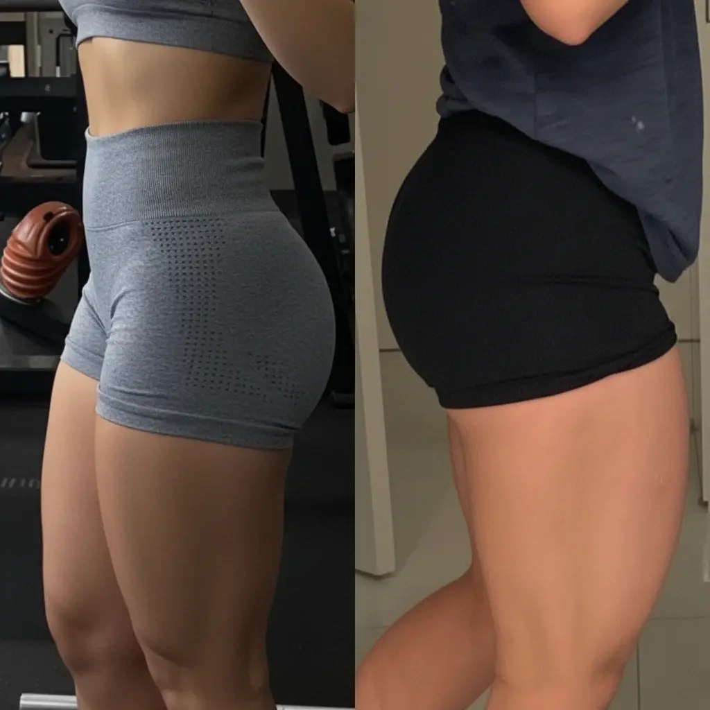 Antes e depois de Alana Borges